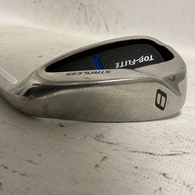 Used Top Flite STAINLESS Mens Individual Iron RH 8 Iron 11855-S000197299