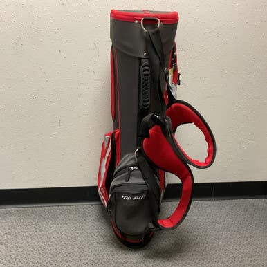 Used Top Flite Mens Stand Bag Red And Grey 11855-S000197248
