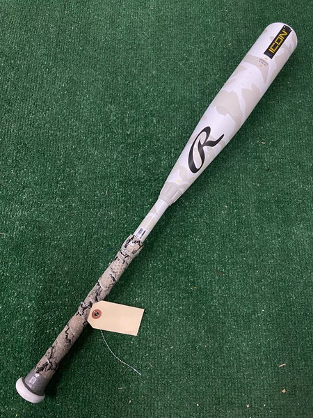 2025 Rawlings Icon Composite Bat USSSA Certified (-10) Composite 19 oz 29" (Used)