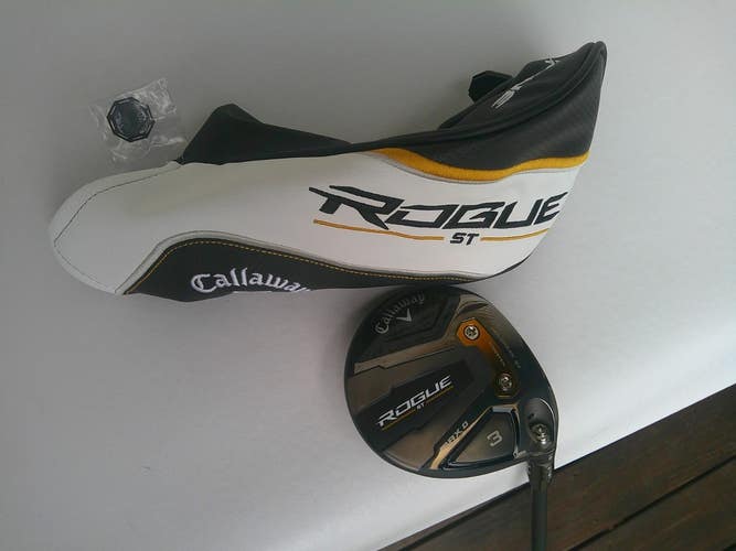 Callaway ROGUE ST MAX D 16* 3-Wood w/ Project X 6.0 Stiff Flex Shaft