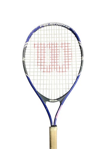 Used Wilson FEDERER 23 Junior Tennis Racquet Royal Blue 23" 10743-S000473679