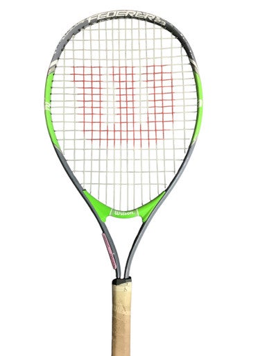 Used Wilson 23 FEDERER Junior Tennis Racquet Green 23" 10743-C000464249