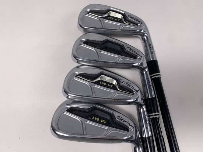 Cleveland 588 MT Iron Set 6-PW UST Mamiya Action Lite 55g Regular Mens RH- no 9i