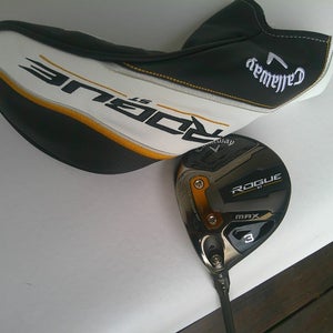 Callaway ROGUE ST MAX 15* 3-Wood w/ Project X 5.5 Regular Flex Shaft - LEFTY