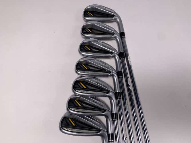 TaylorMade RocketBladez Iron Set 4-PW RocketFuel 85g Stiff Steel Mens RH