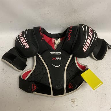 Used Bauer VAPOR X800 LITE Senior Shoulder Pads Black SM 11855-S000196934