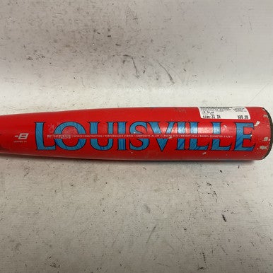 Used Louisville Slugger UBSPB8-24 BB/SB USA 2 5/8 Bat Red 31" 11855-S000196956