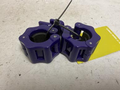 Used VESTA FITNESS BARBELL COLLARS Exercise Accessory Other Purple 11855-S000197056