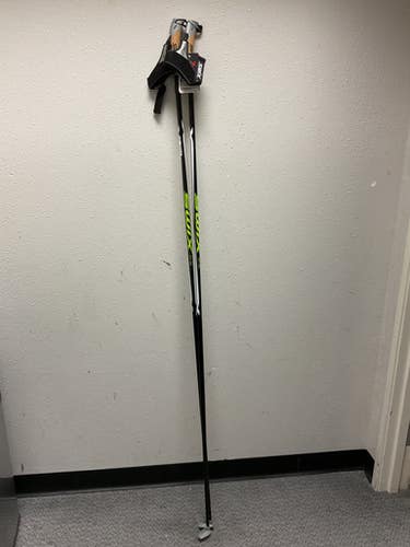 Used Swix RC121 TEAM NORTHUG RACING POLES Mens XC Ski Poles Black Snow Shoe Pole 11855-S000197070