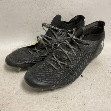 Used Under Armour 3022629-001 Soccer Cleats Black Senior 11.5 11855-S000197072