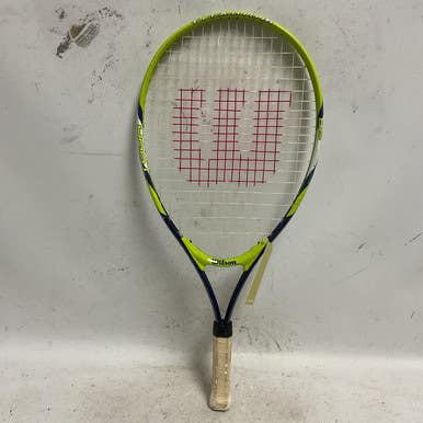 Used Wilson TOUR 23 Junior Tennis Racquet Optic Yellow 23" 11855-S000197089