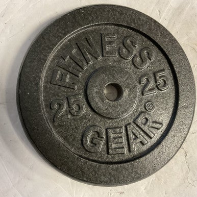 Used Fitness Gear Standard Plate (Each) 25 lb 11855-S000197203