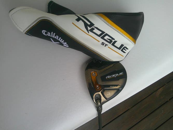 Callaway ROGUE ST MAX D 16* 3-Wood w/ Project X 6.0 Stiff Flex Shaft - LEFTY