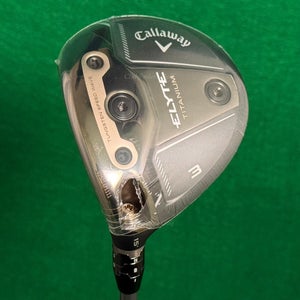 NEW LH Callaway 2025 ELYTE Ti 15 Fairway 3 Wood Denali Blue 60g 6.0 Stiff w/ HC