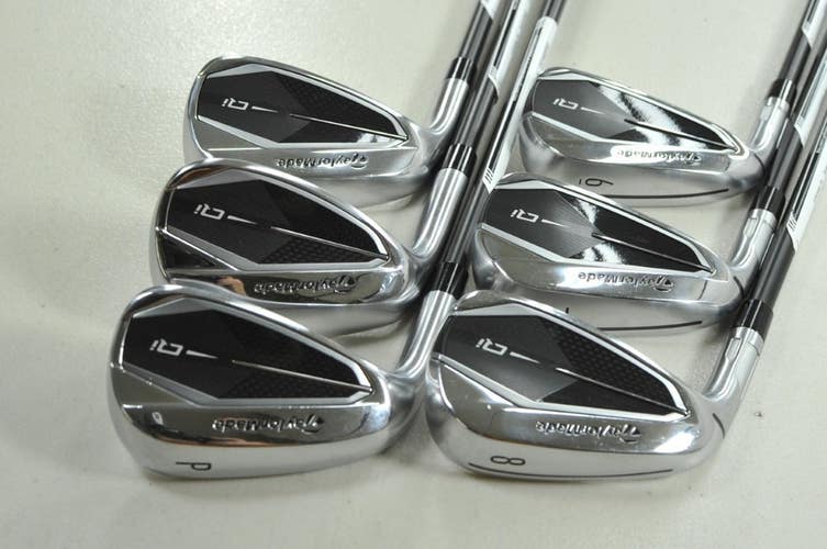 LEFT HANDED TaylorMade Qi 6-PW,SW Iron Set Senior Flex KBS MAX Graphite # 206934