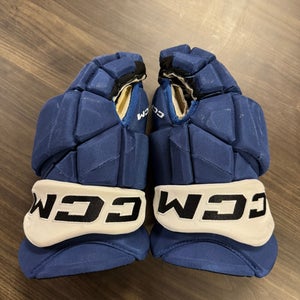 #8 TOMMY MILLER Used CCM Gloves 15" Pro Stock