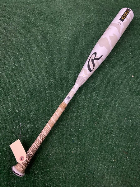 2025 Rawlings Icon Composite Bat USSSA Certified (-10) Composite 20 oz 30" (Used)