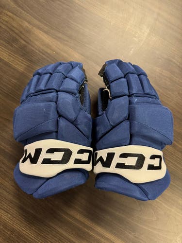 #94 CONOR GEEKIE Used CCM JetSpeed FT8 Pro Gloves 13" Pro Stock (Set 1)