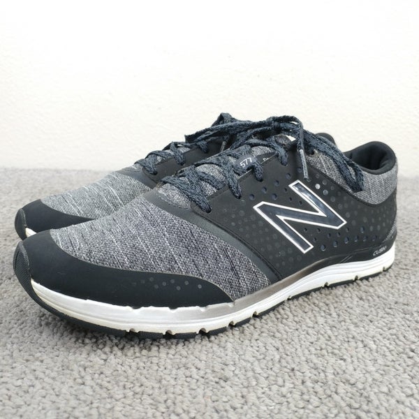 New Balance 577v4 Womens Size 9 Running Shoes Low Top Black Gray WX577HB4