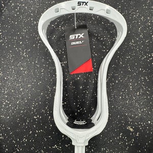 New STX DUEL II Mens Lacrosse Head White 11849-S000035027