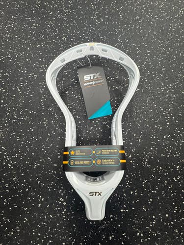 New STX HYPER POWER Mens Lacrosse Head White 11849-S000035017