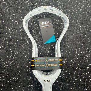 New STX HYPER POWER Mens Lacrosse Head White 11849-S000035013