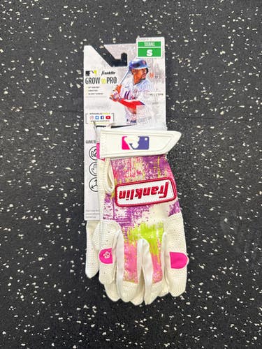New Franklin Grow Batting Gloves White SM 11849-S000035239