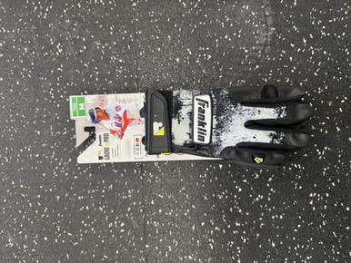 New Franklin BB Grow Batting Gloves Black MD 11849-S000035227