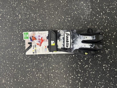 New Franklin BB Grow Batting Gloves Black MD 11849-S000035227