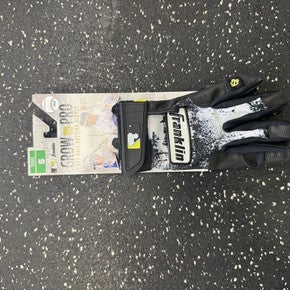 New Franklin BB Grow Batting Gloves Black SM 11849-S000035221