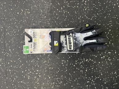 New Franklin BB Grow Batting Gloves Black SM 11849-S000035221
