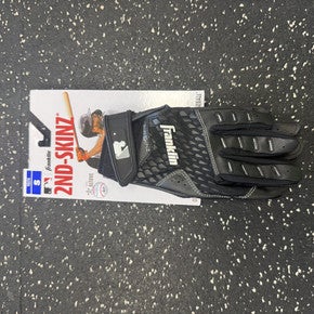 New Franklin BB/SB 2nd Skinz Black S batting gloves 11849-S000035207