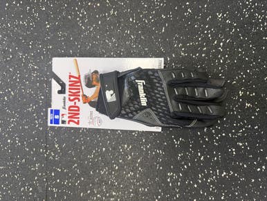 New Franklin BB/SB 2nd Skinz Black S batting gloves 11849-S000035205