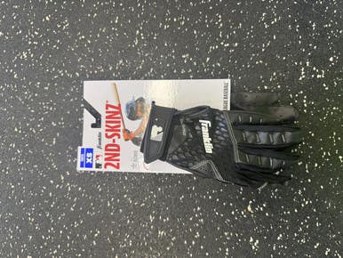 New Franklin BB/SB 2nd Skinz Black XS batting gloves 11849-S000035203