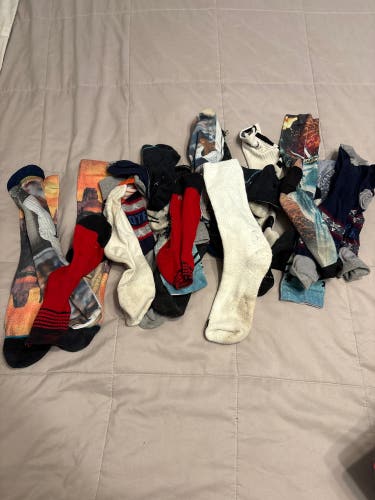 USED/WORN Sock Lot (Some have pulls/rips)