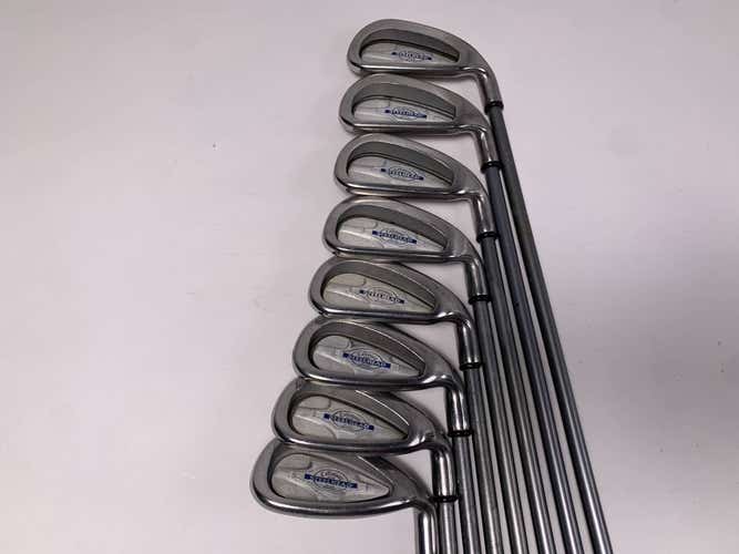 Callaway X-14 Iron Set 3-PW Steelhead X-14 Gems Regular Graphite Mens RH