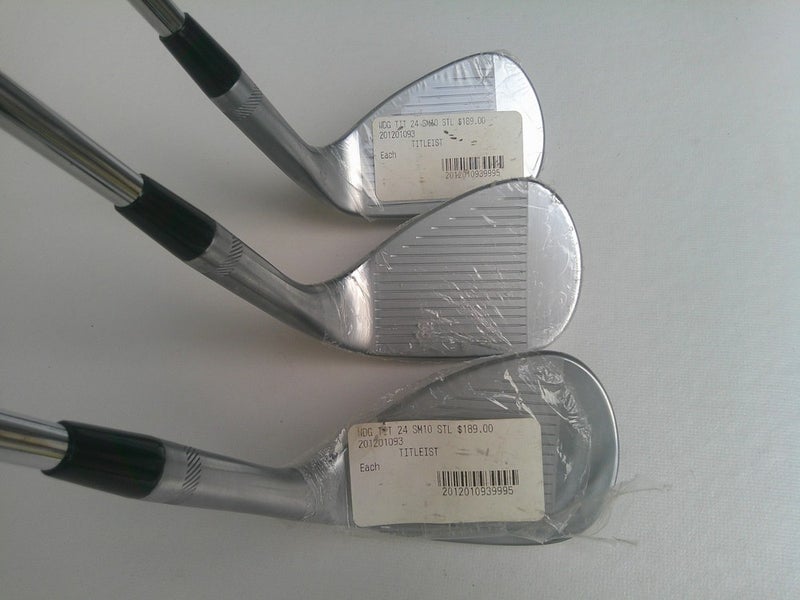 Titleist BV SM10 Tour Chrome (52.08F*, 56.12D*, 60.08M*) Wedge Set