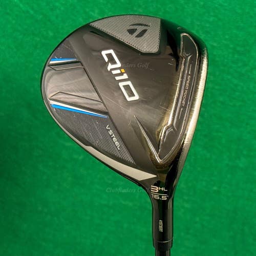 TaylorMade Qi10 V-Steel 16.5 Fairway Wood 3HL Ventus TR FW 6-R Regular w/HC