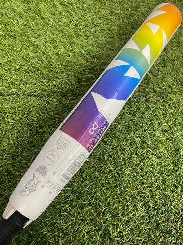 White 2025 DeMarini Prism+ Composite Bat (-11) Composite 19 oz 30" (Used)