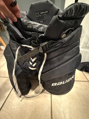 Senior Medium Bauer custom Hockey Goalie Pants (Used)