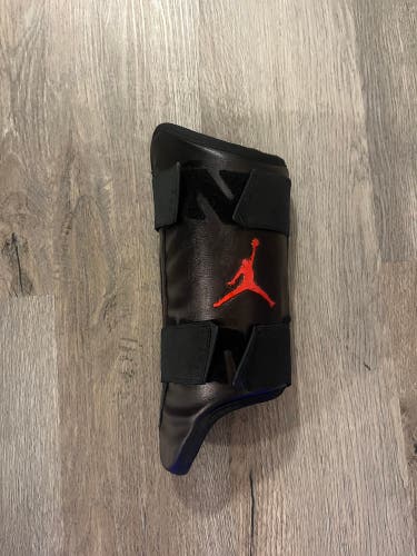 Black and Red Jordan Leg Guard RHH Adult