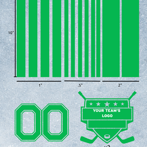 ONE COLOR VINYL MASK KIT - CUSTOMIZABLE