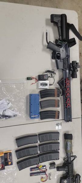 DE: Airsoft Lot HPA LVOA-S, G&P Rapid Fire II AEG, Tokyo Marui HiCapa 5.