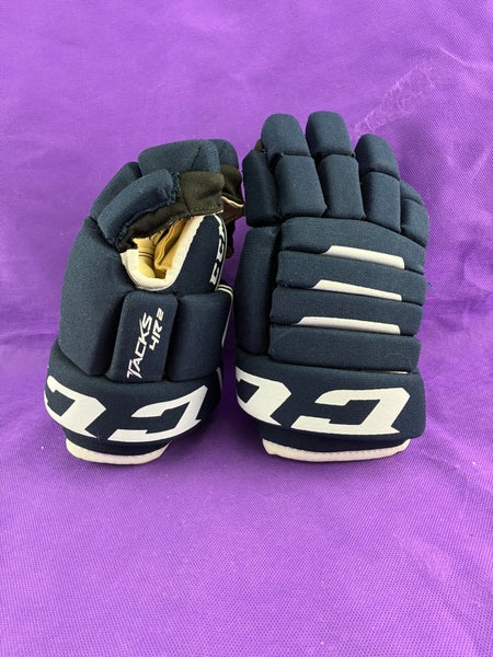 CCM Tacks 4R2 Gloves JR 11" Navy