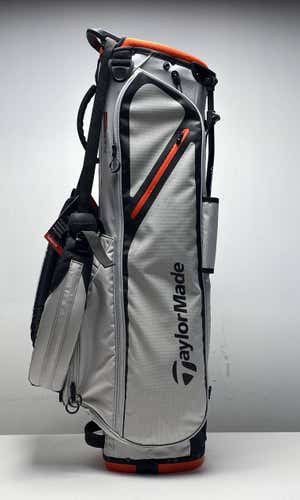 Taylormade Flex Tech Lite 19 Stand Bag Silver 4-Way Divide Strap Golf Bag NEW