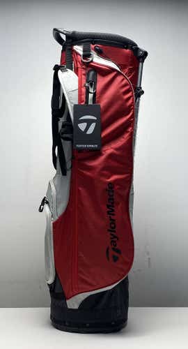 Taylormade Flex Tech Superlite 24 Stand Bag Red 4-Way Divide Strap Golf Bag NEW