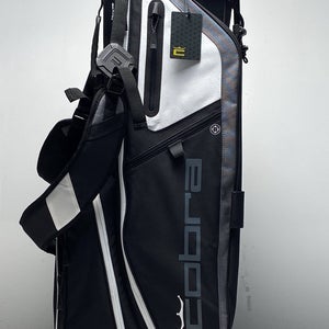 Cobra Ultralight Pro+ Stand Bag Black 5-Way Divide Dual Strap Golf Bag NEW