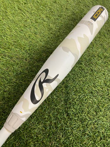 2025 Rawlings Icon Composite Bat USSSA Certified (-5) Composite 27 oz 32" (Used)