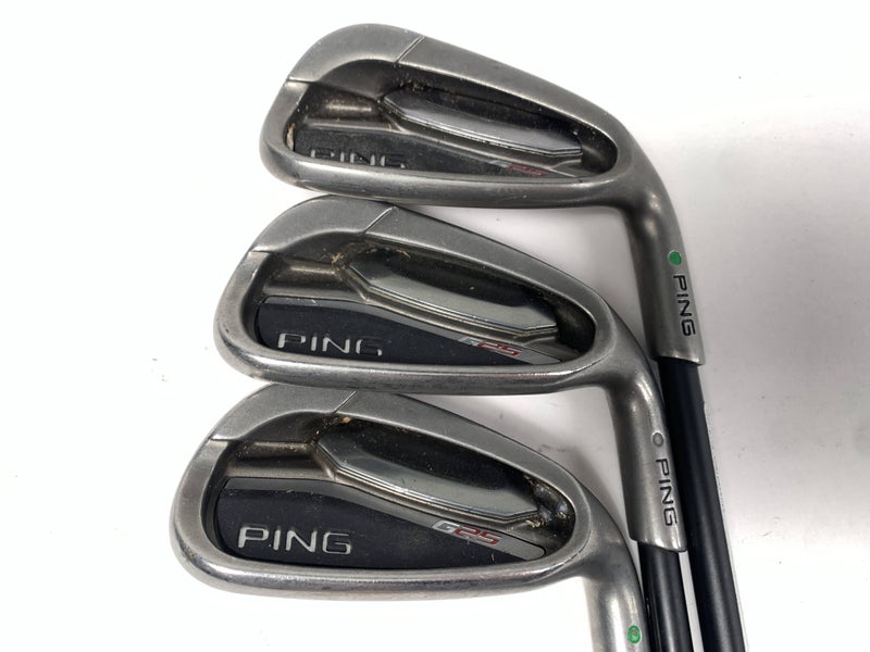 Ping G25 Iron Set 8-PW Green Dot 2* Up TFC189 Regular Graphite Mens RH