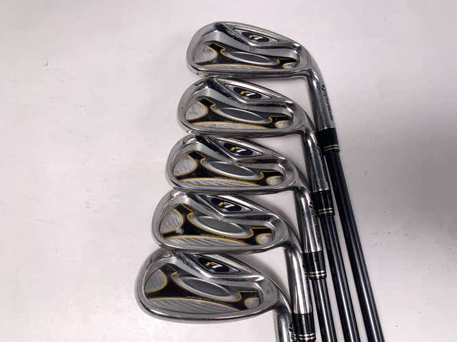 TaylorMade R7 Iron Set 7-PW+SW REAX 65g Regular Graphite Mens RH